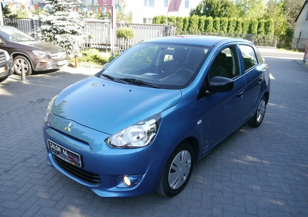 Mitsubishi Space Star cena 25500 przebieg: 72845, rok produkcji 2016 z Skwierzyna małe 352